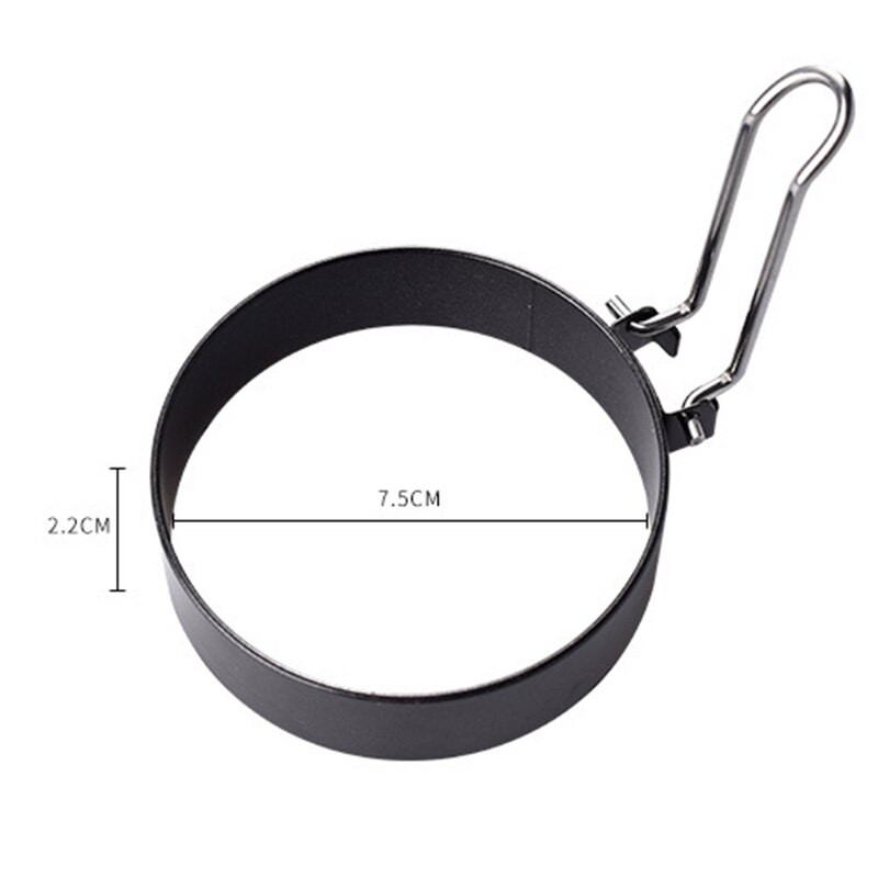 2 ks formy na vyprážanie vajec, formy na vajíčka, krúžky na varenie z nehrdzavejúcej ocele na varenie vyprážaných tvarovacích krúžkov do kuchyne