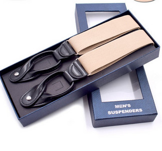 Bretele pentru bărbați din țesătură elastică - multe culori