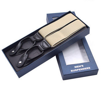 Bretele pentru bărbați din țesătură elastică - multe culori