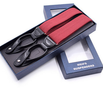 Bretele pentru bărbați din țesătură elastică - multe culori