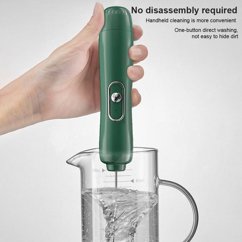 Elektrický napeňovač mlieka, mini kávovar, metlička, šľahač na vajcia, cappuccino, šľahač, kuchynské náradie