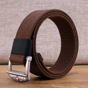 Cureaua barbateasca textila cu catarama metalica in multe culori