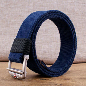 Cureaua barbateasca textila cu catarama metalica in multe culori