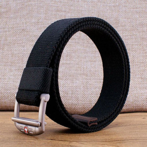 Cureaua barbateasca textila cu catarama metalica in multe culori