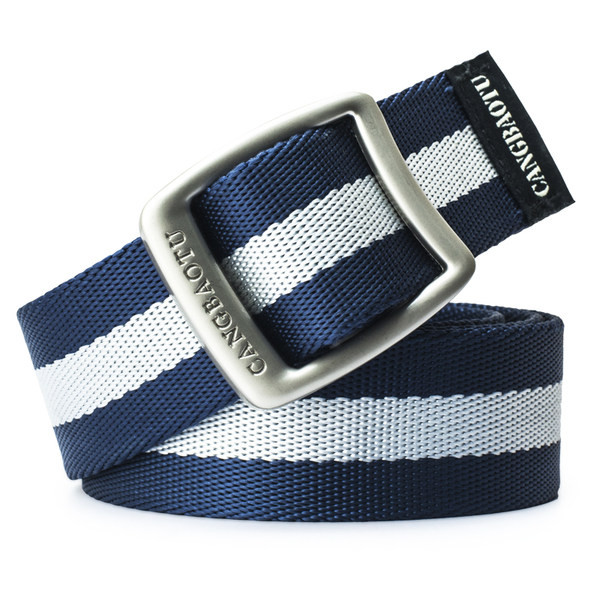 Pánsky jesenno-zimný opasok s nápisom