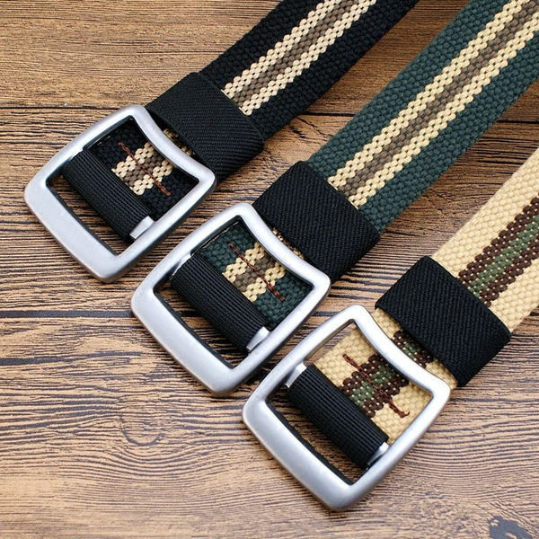 Pánsky jesenno-zimný opasok s nápisom