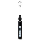 Ručný elektrický mixér na vajcia, nabíjateľný USB, napeňovač mlieka, LED, nastaviteľný, domáci šľahač na kávu, kuchynský nástroj