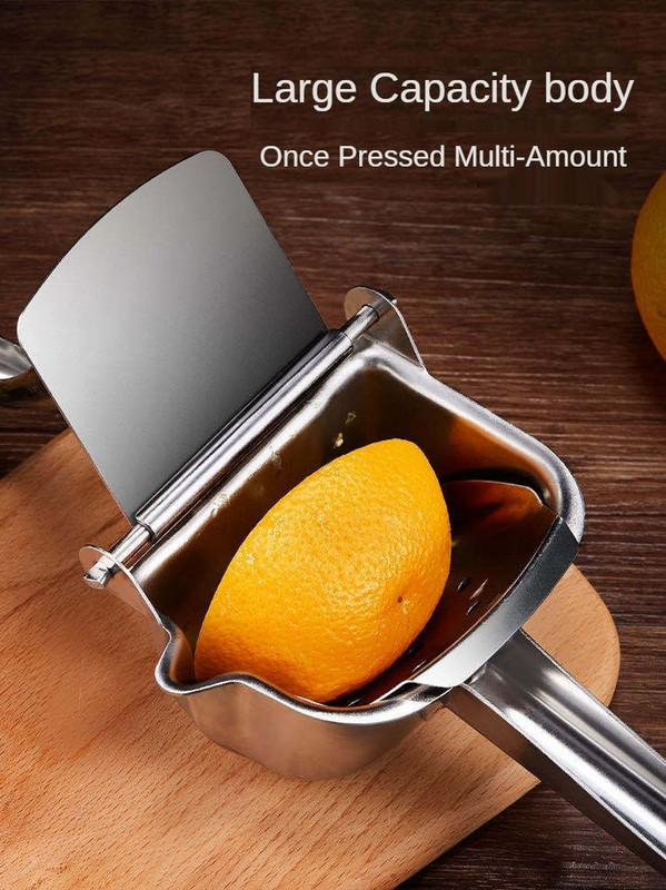 Ručný odšťavovač z nehrdzavejúcej ocele 304, pomarančový džús, domáci odšťavovač na ovocie, malé granátové jablko, lisovaný citrón