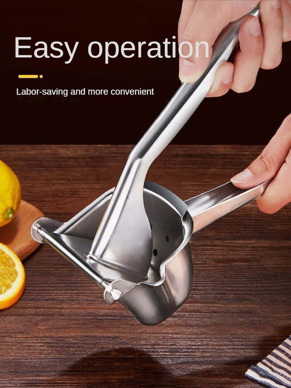 Ručný odšťavovač z nehrdzavejúcej ocele 304, pomarančový džús, domáci odšťavovač na ovocie, malé granátové jablko, lisovaný citrón