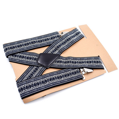 Bretele pentru bărbați din textil model nou pentru bărbați