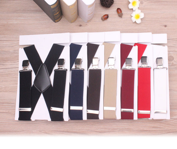 Bretele pentru bărbați din textil model nou pentru bărbați