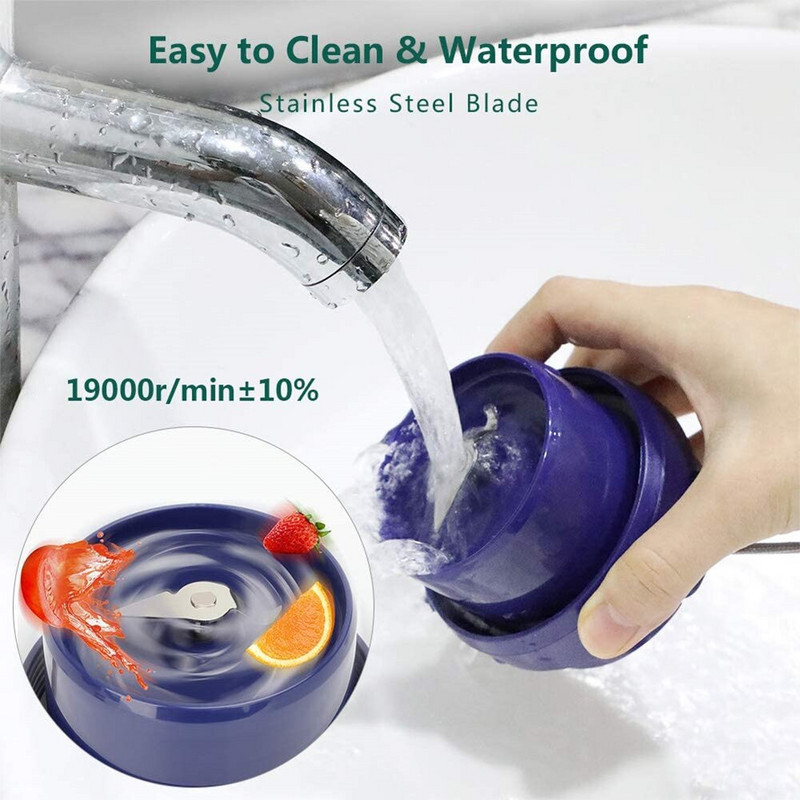 Forró 300 ml-es hordozható turmixgép csésze elektromos gyümölcsprés gép mini mixer vízálló turmix konyhai robotgép USB személyi lé turmixgép