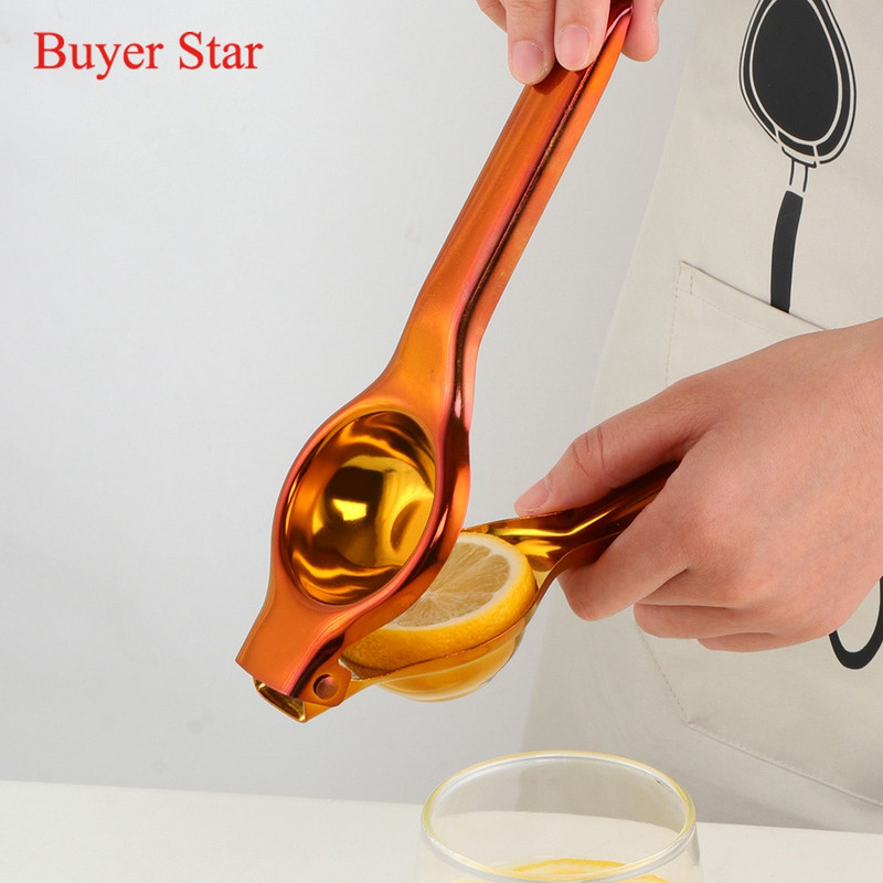 1 ks nerezový manuálny odšťavovač, domáci citrónový klip, kreatívny odšťavovač na citróny a pomaranče s ručným lisom, multifunkčný nástroj