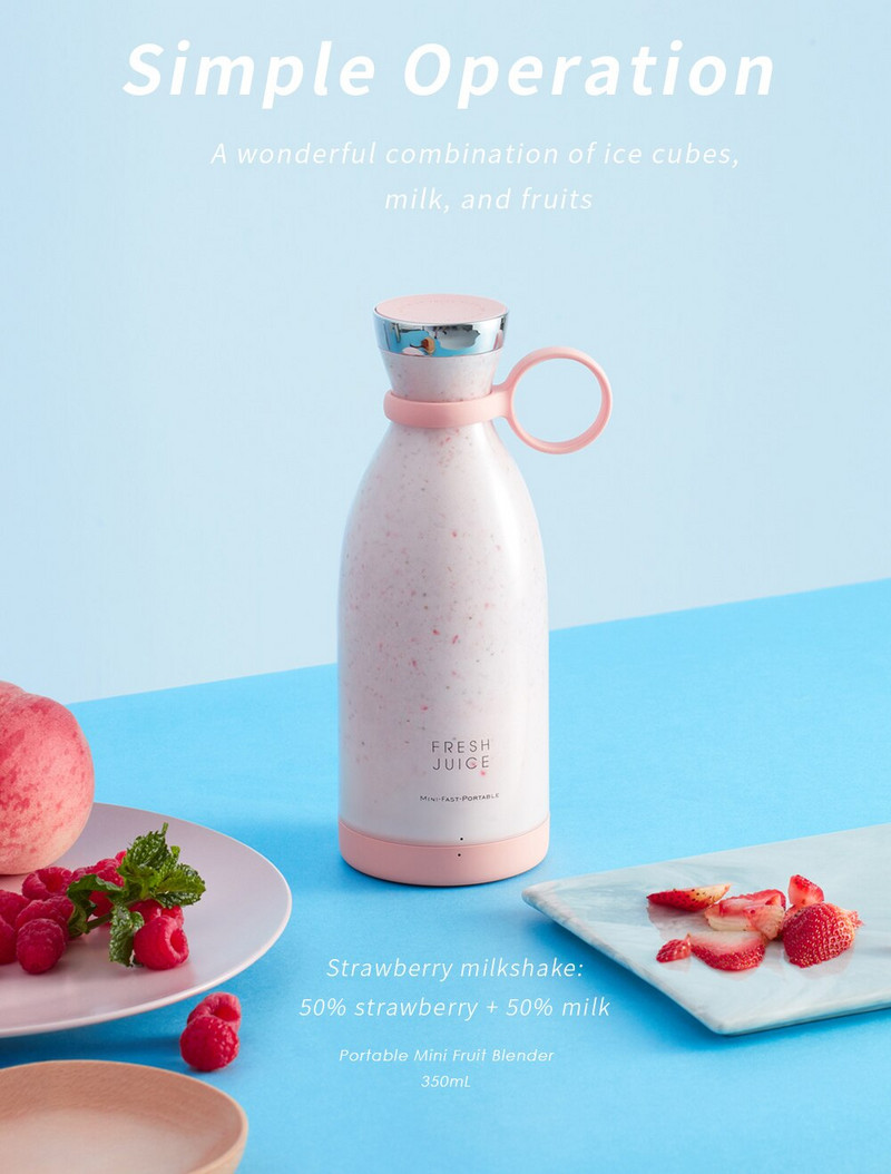 Prenosný elektrický odšťavovač, mixér, USB, mini mixéry na ovocie, odšťavovače na ovocie, potravinárske mliečne kokteily, multifunkčné mixéry na džúsy, pohár