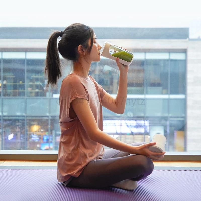 Prenosný elektrický odšťavovač, mixér, USB, mini mixéry na ovocie, odšťavovače na ovocie, potravinárske mliečne kokteily, multifunkčné mixéry na džúsy, pohár