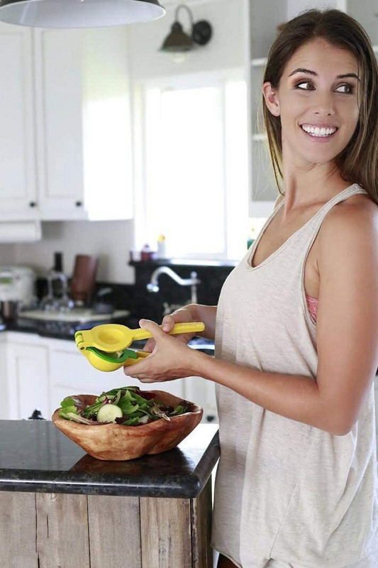 YOOAP aukščiausios kokybės metalinis citrinų kalkių spaudėjas – rankinė citrusinių vaisių sulčiaspaudė