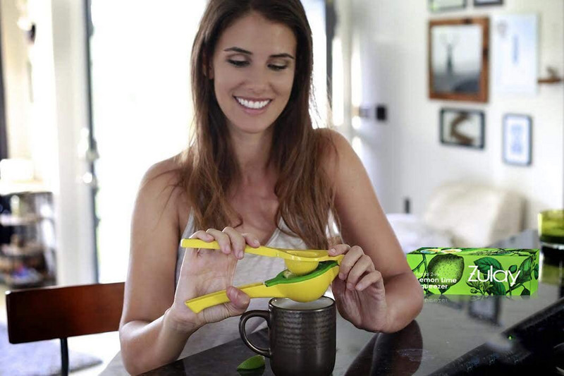 YOOAP aukščiausios kokybės metalinis citrinų kalkių spaudėjas – rankinė citrusinių vaisių sulčiaspaudė