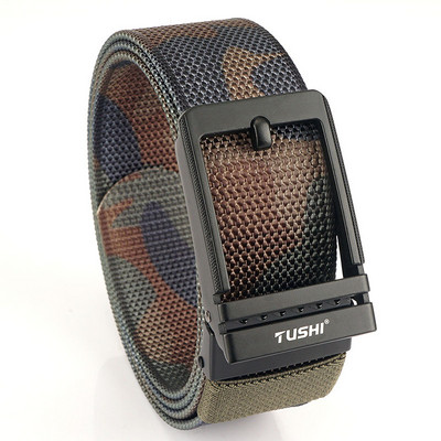 Textil férfi öv fém csattal