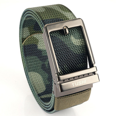 Textil férfi öv fém csattal