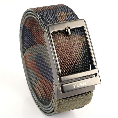 Textil férfi öv fém csattal