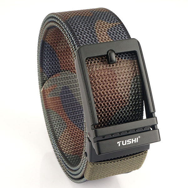 Textil férfi öv fém csattal