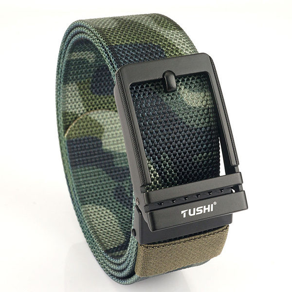 Textil férfi öv fém csattal