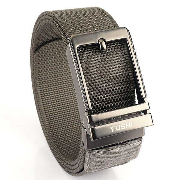 Textil férfi öv fém csattal