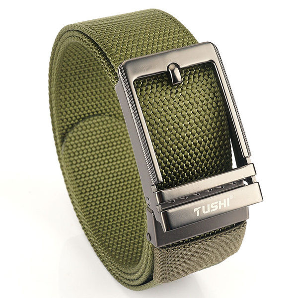 Textil férfi öv fém csattal