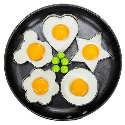 Nerezová oceľová omeleta na palacinky, forma na omeletu, nástroje na varenie omelety, kuchynské doplnky, gadgety