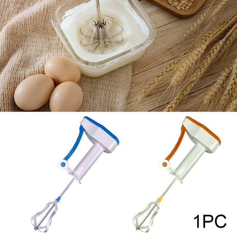 Ručný mixér na zemiakovú kašu, prenosný domáci poloautomatický reštaurácia, šľahač na tortu so širokou rukoväťou