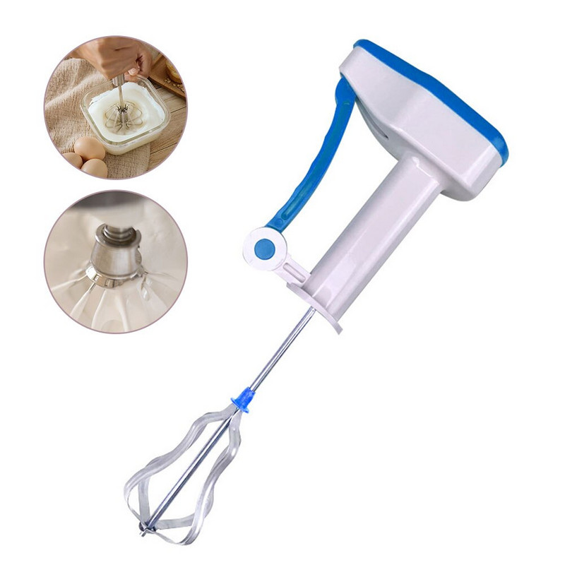 Ručný mixér na zemiakovú kašu, prenosný domáci poloautomatický reštaurácia, šľahač na tortu so širokou rukoväťou