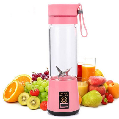 480ml prenosný odšťavovač na poháre, elektrický USB nabíjateľný smoothie mixér, mixér, mini odšťavovač, rýchloobrátkový robot