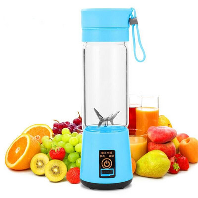 480ml prenosný odšťavovač na poháre, elektrický USB nabíjateľný smoothie mixér, mixér, mini odšťavovač, rýchloobrátkový robot