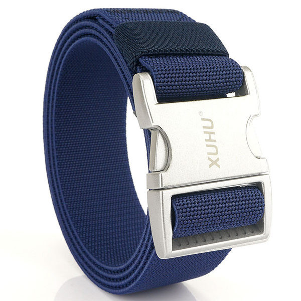 Pánsky plátený opasok s prackou, jednofarebný