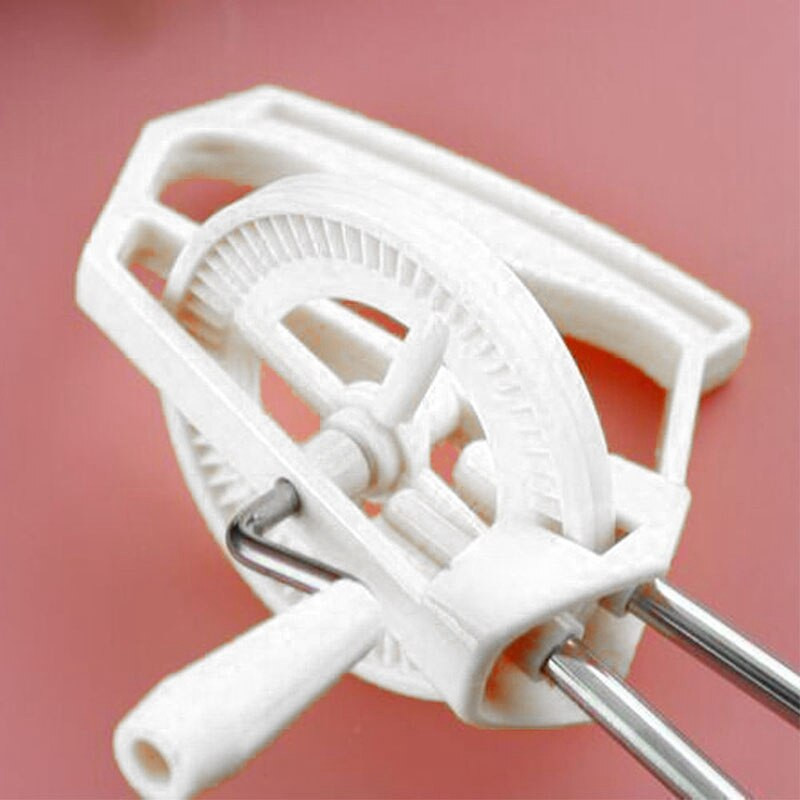 Rotacinis rankinis kiaušinių plaktuvo maišytuvas nerūdijančio plieno virtuvės įrankiai