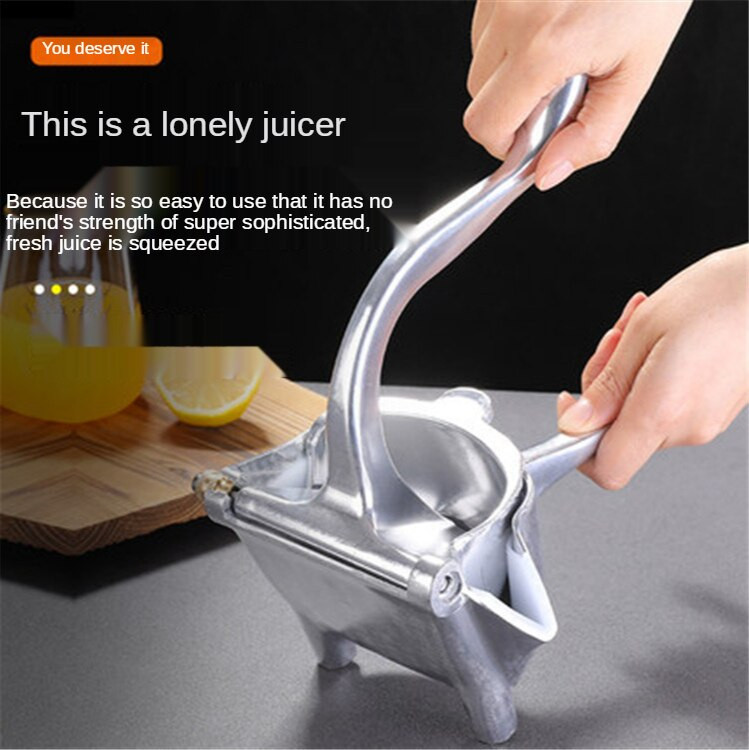 Multifunkčný ručný odšťavovač z hliníkovej zliatiny, ručný tlakový odšťavovač na pomaranče, granátové jablko a citrón, kuchynské príslušenstvo