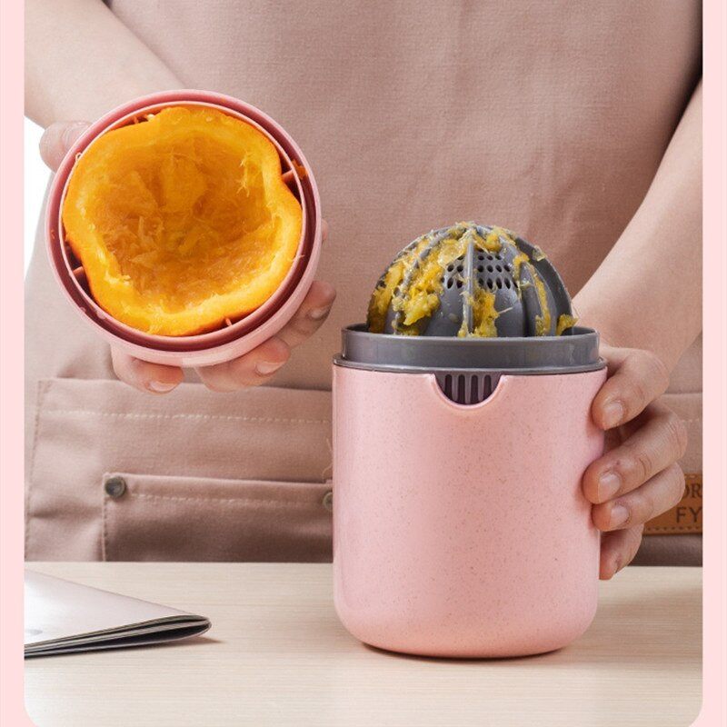 Ručný odšťavovač, multifunkčný prenosný odšťavovač z pšeničnej slamy, odšťavovač na citróny, oddeľovač zvyškov šťavy, darček