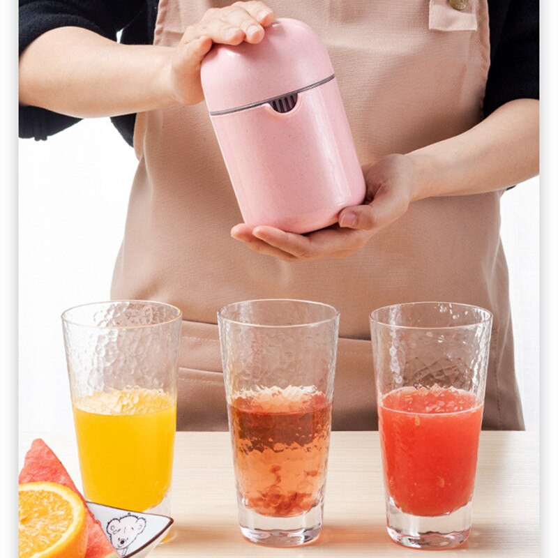 Ručný odšťavovač, multifunkčný prenosný odšťavovač z pšeničnej slamy, odšťavovač na citróny, oddeľovač zvyškov šťavy, darček