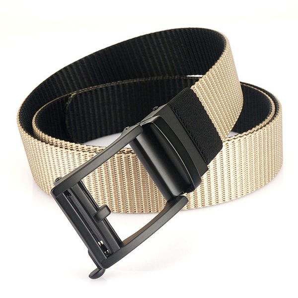 Curea de pânză model nou cu cataramă pentru bărbați