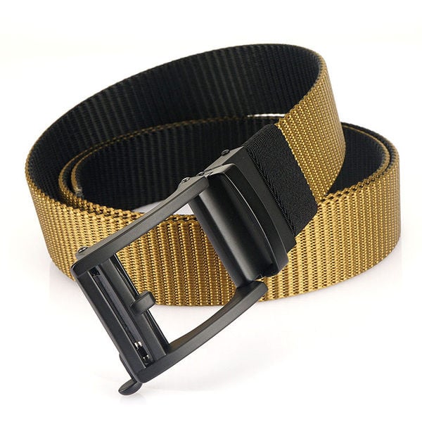 Curea de pânză model nou cu cataramă pentru bărbați