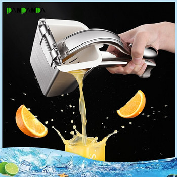 PANPANDA Кухненска ръчна сокоизстисквачка 304 портокалов сок от неръждаема стомана е лимонов плодов сок от машина за налягане на шлака Изстисквачки