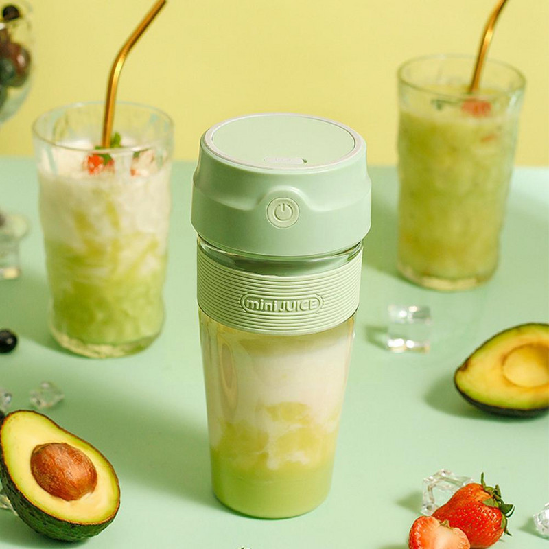 Prenosný elektrický odšťavovač, nabíjateľný USB, mixér, procesor, mini odšťavovač na potraviny, pomaranč a citrón, G4S4