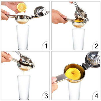 Ανοξείδωτο Χειροκίνητο Squeezer Kitchen Bar Lemon Citrus Fruits Juicer Lime Press Citrus Juice Making Gadget Kitchen Accessories