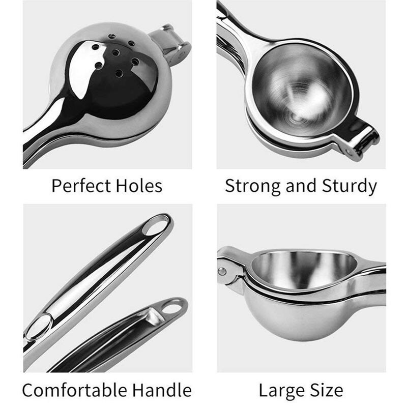 Ručný odšťavovač z nehrdzavejúcej ocele, kuchynský bar, odšťavovač na citróny a citrusové plody, lis na limetky, gadget na výrobu citrusových štiav, kuchynské príslušenstvo