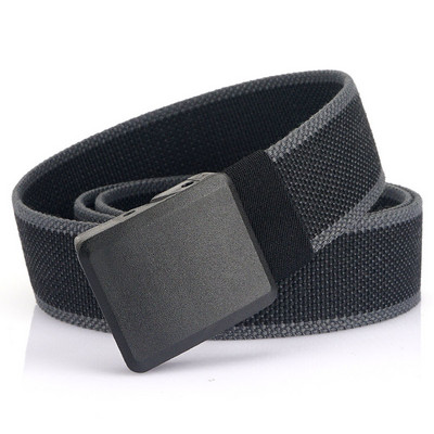 Vyriškas tekstilinis diržas su metaline užsegimu - švarus modelis
