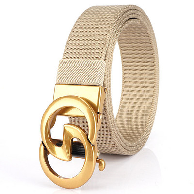 Cureaua barbati din panza cu catarama metalica - mai multe culori