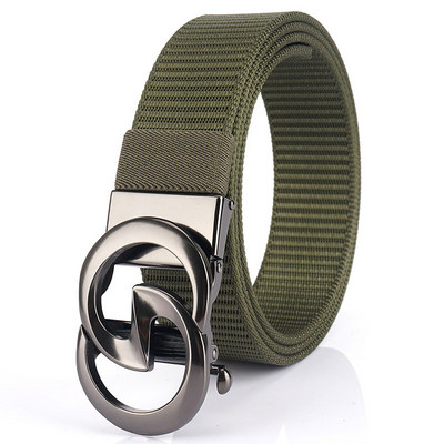 Cureaua barbati din panza cu catarama metalica - mai multe culori