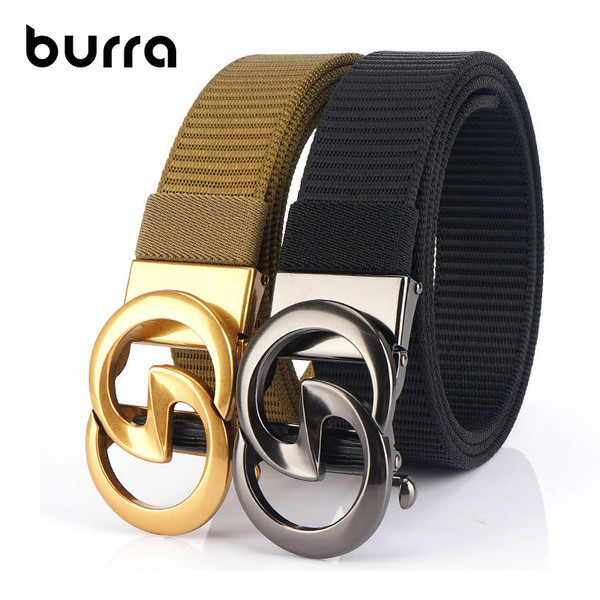 Cureaua barbati din panza cu catarama metalica - mai multe culori