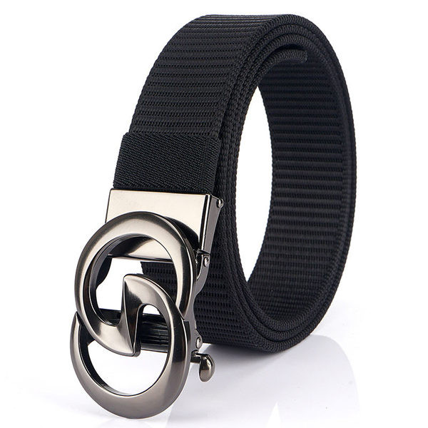 Cureaua barbati din panza cu catarama metalica - mai multe culori