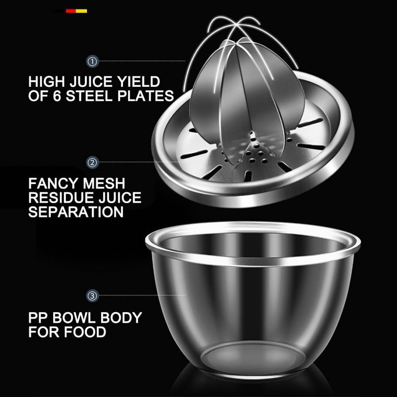 Rankinė nešiojama citrusinių vaisių sulčiaspaudė plastikinė apelsinų citrinų spaudyklė Virtuvės priedai Vaisių įrankis Sulčiaspaudės mašina Dropshipping